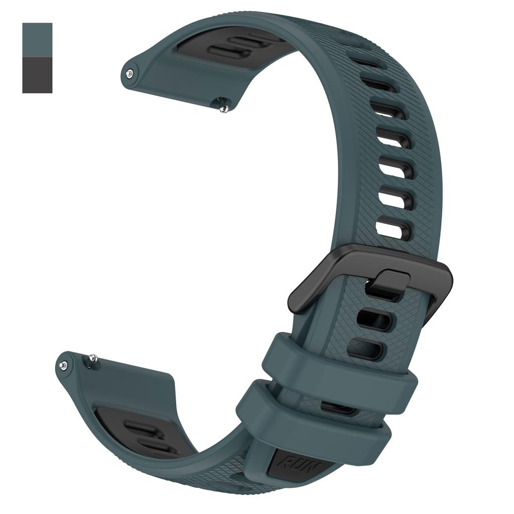 For Garmin D2 Air X15 Rubber Strap Watchband For Venu 4 3 2/Forerunner 570 265 165 245/Vivoactive 6 Band 20/22mm Bracelet Correa