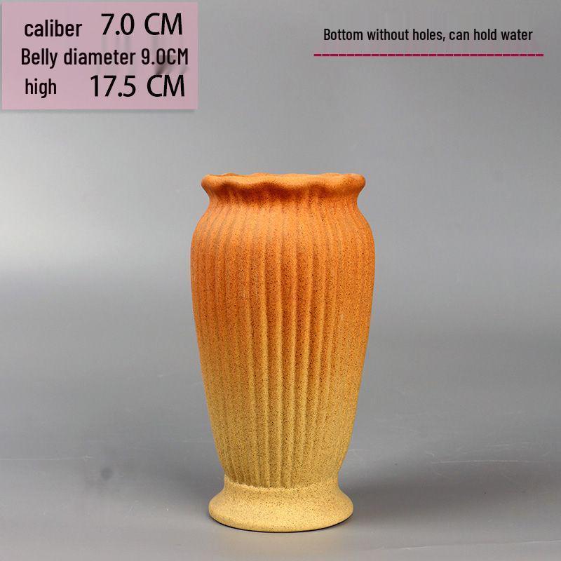 Retro čínská keramická váza: Dekorativní váza na květiny nebo pro hydroponii
