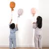 Ornements suspendus muraux style nordique mignons en forme de ballon Coton Coussin en forme de ballon Chambre de bébé Chambre de princesse Décor mural