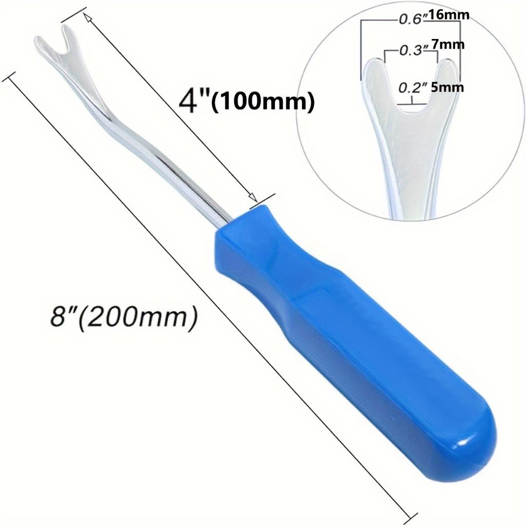 4-Inch 8-Inch Disassembly Tool, Car Panel Door and Window Clip Rivet Disassembly Tool Plastic and Metal Clip Disassembly Tool
