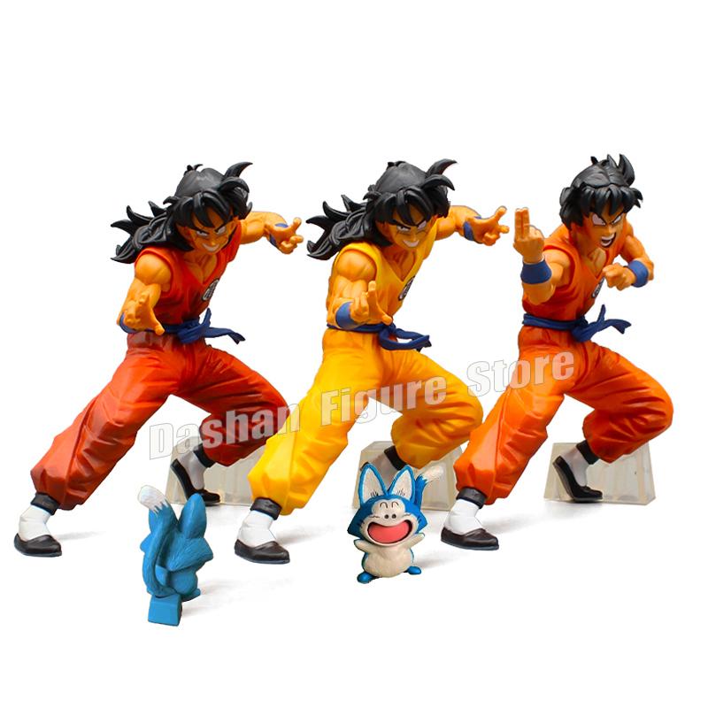 Anime Figures PUARU Yamcha Action Figure Rogafufuken Wolf Fang Fist PVC Collection Ornament 18cm Figurine Model Toys