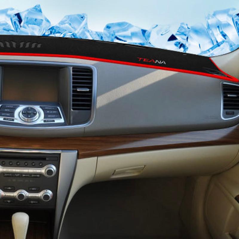 Für Nissan TEANA 2008-2012 Autozubehör Auto Armaturenbrett Abdeckmatten Vermeiden Lichtpolster Instrumentenplattform Schreibtisch Teppiche