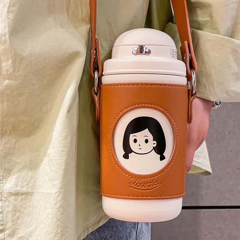 Zaowuji X8-520 Stainless Steel Straw Mug