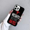 Motivational Gym Fitness Phone Case Cover For iPhone 17 Air 15 16e 14 13 11 12 Pro Max Max Plus Back Coque shell
