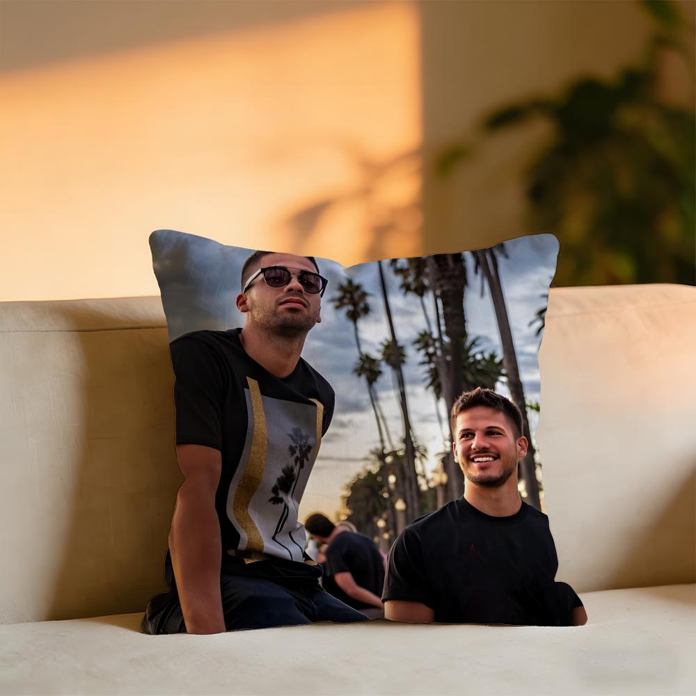 

Vinai Cushion Cover Cozy Velvet Throw PillowSoft Warm Cushion For Sofa Bed 30x30 cm