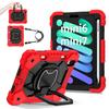 iPad Mini 6/7th Gen 8.3" Silicone Drop & Bend-Proof Stand Case for Kids