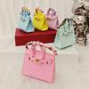 New Mini Platinum Bag Pendant Colorful Glitter Bag Pendant Cute Bag Pendant Headphone Lipstick Car Key