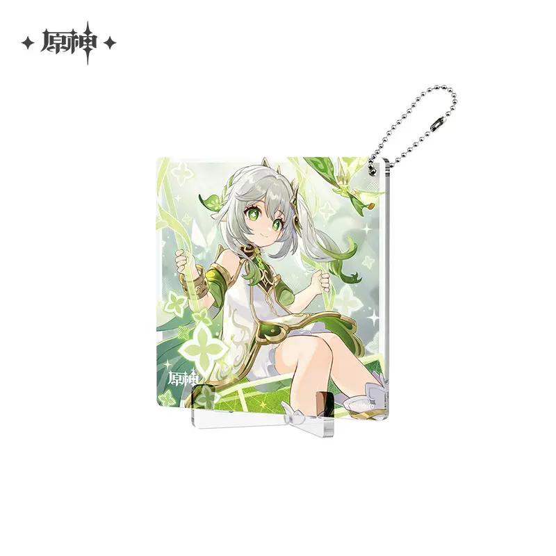 Sunsyea Genshin Impact Official Merch miHoYo Original Birthday Series Coaster Keychain Stand Kazuha Eula Ayaka Albedo