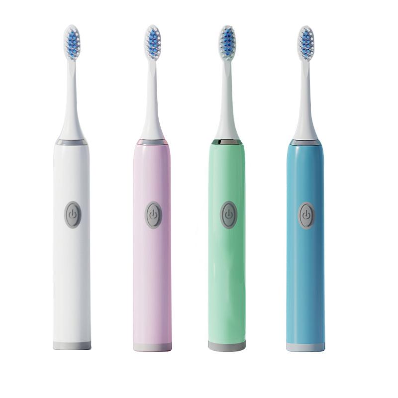 Sonic Electric Brushes for Teeth Household Vibrating Adult Toothbrush Battery Powered Lightweight Travel Electric Toothbrushes