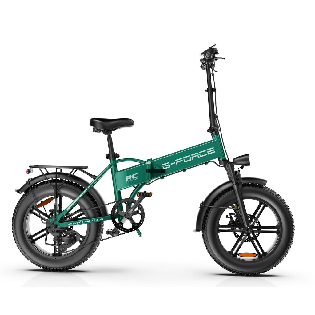 G-FORCE RC 15AH Adult Folding Electric Bike 750W Motor 48V15AH Battery 20-Inch Tires Foldable E-Bicycle Ideal for Urban Commuting City Travel