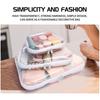 New Plastic Clear Hard Shell Zipper Case Stackable Portable Cosmetic Bag Waterproof Hard Case