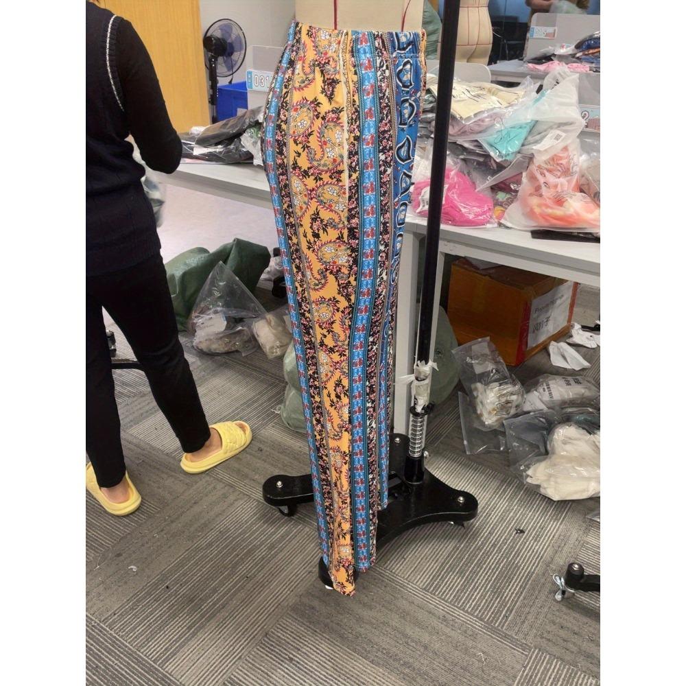 High Elastic Tight Micro-cropped Sexy Printed Trousers for Women
