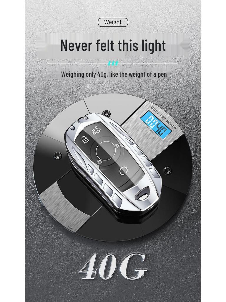 2023 Buick Enclave & Envision Schlüsselhülle, Kompatibel mit Regal & LaCrosse - Neue & Alte Modelle, Metallschnalle