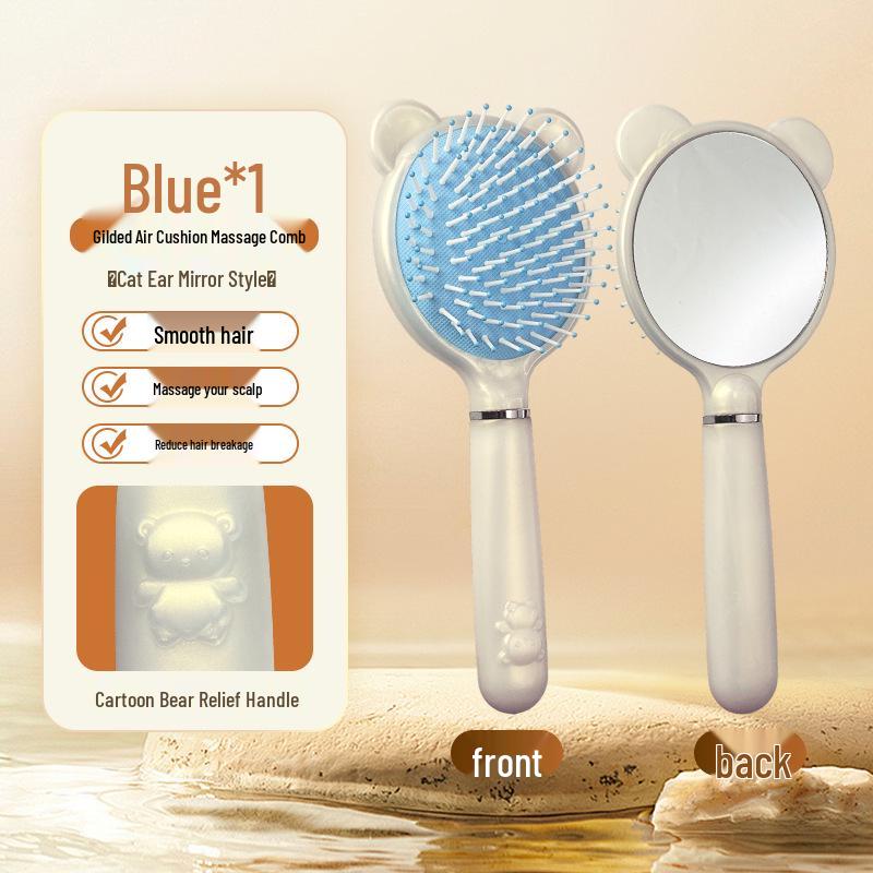 Perlglänzender Antistatischer Doppelnutzungs-Airbag-Massagekamm für Frauen