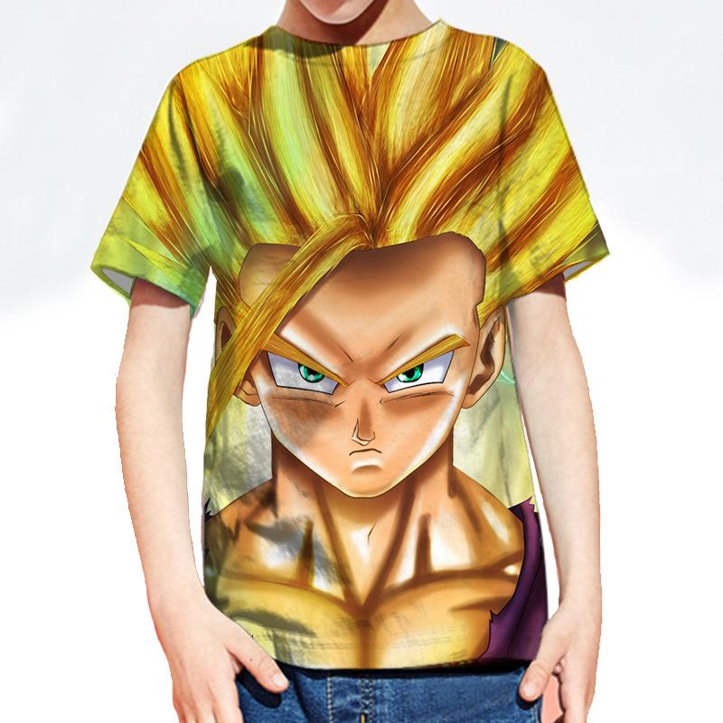 Trendy Pánské Dámské Oblečení Trička Anime Série Dragon Ball 3D Digitální Tisk Trička