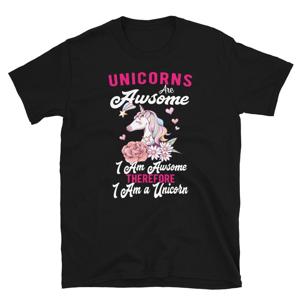 UNICORNS ARE AWSOME-01 Pretty Cute Fantasy Gift T-Shirt XL