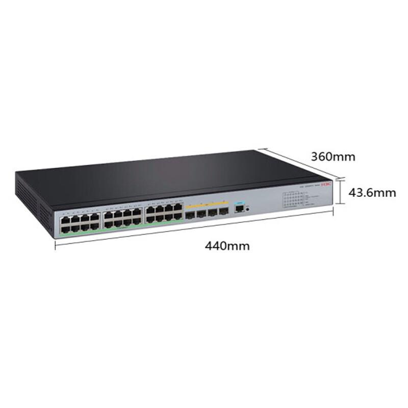 H3C LS-5500V3-28S-DP-SI Managed Ethernet Switch