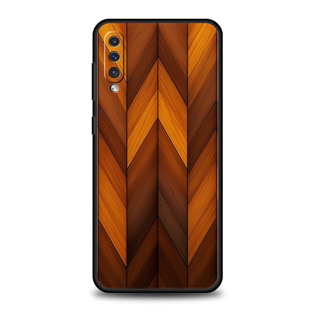 

Luxury Vintage Wood Grain Pattern Phone Case for Samsung Galaxy A56 A36 A26 A16 A34 A24 A42 A22 A20 A12 A40 A10 Soft TPU Cover Samsung A20e
