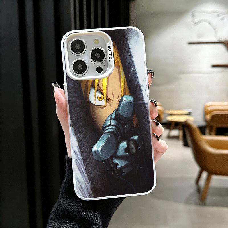 F-ullmetal A-Alchemist Anime Shockproof Phone Case for iPhone 17 Air 16 16E 15 Pro Max 14 Plus 13 Mini 12 Back Cover Anti Fall F
