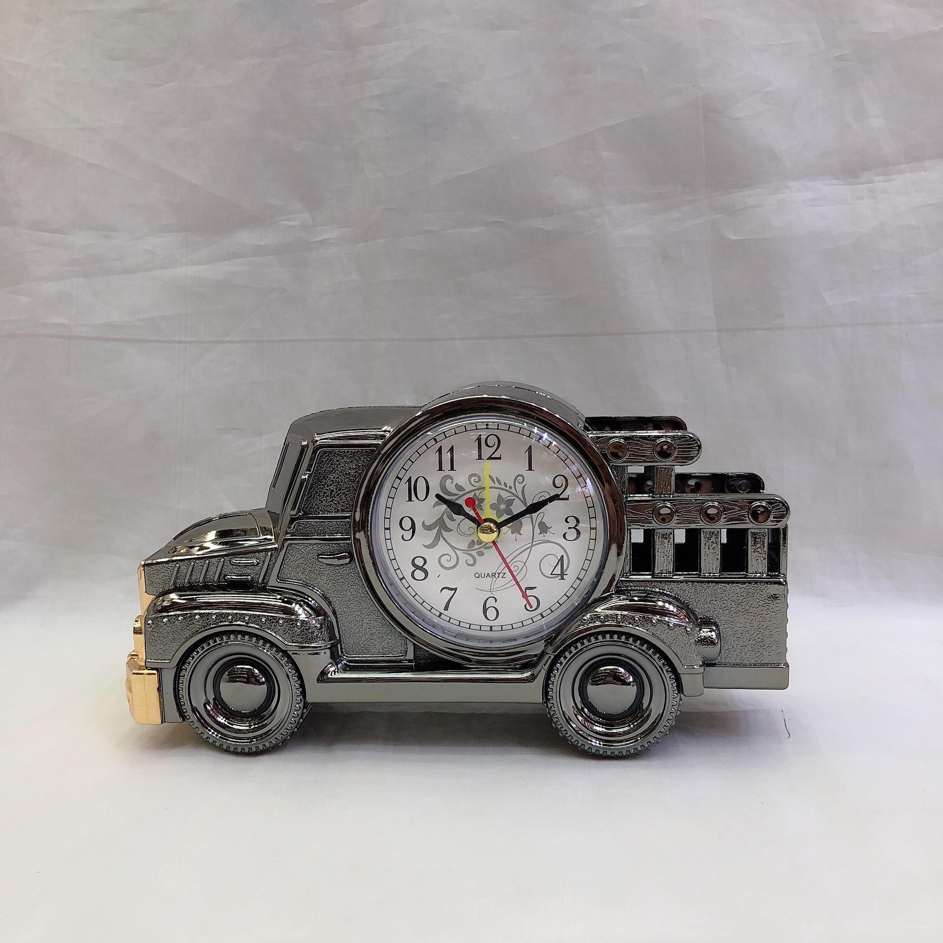 

Ретро креативная подставка для ручек винтажный будильник в виде автомобиля, модные домашние игрушки, украшения, подарок, универмаг