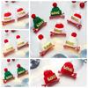Santa Claus Christmas Hat Hairpin Sequin Children Christmas Hair Clip Creative   Children's