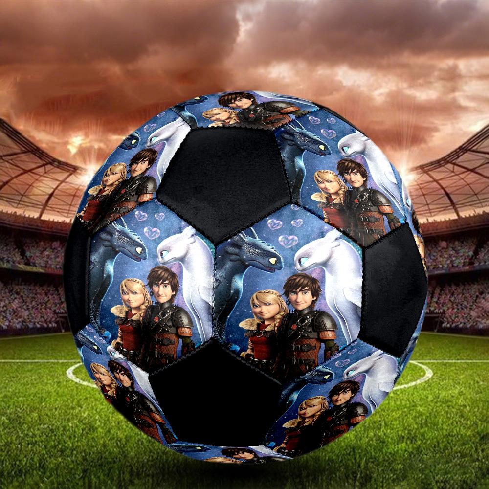 Dragon Training Indoor Soccer Ball Colorful All Ages Size 5 Machine Stitched PVC Competition Ready Durable High-Bounce