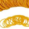 High-Elasticity Yellow Cowhide Rubber Bands - Durable Industrial Bundling Straps & Office Rings