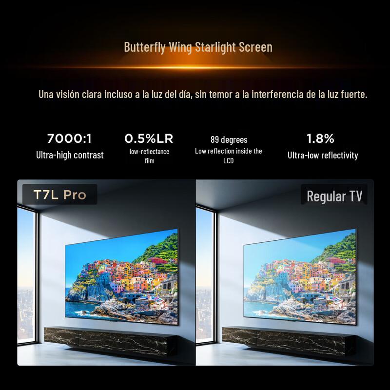 TCL T7L Pro QD-Mini LED 4K Smart TV