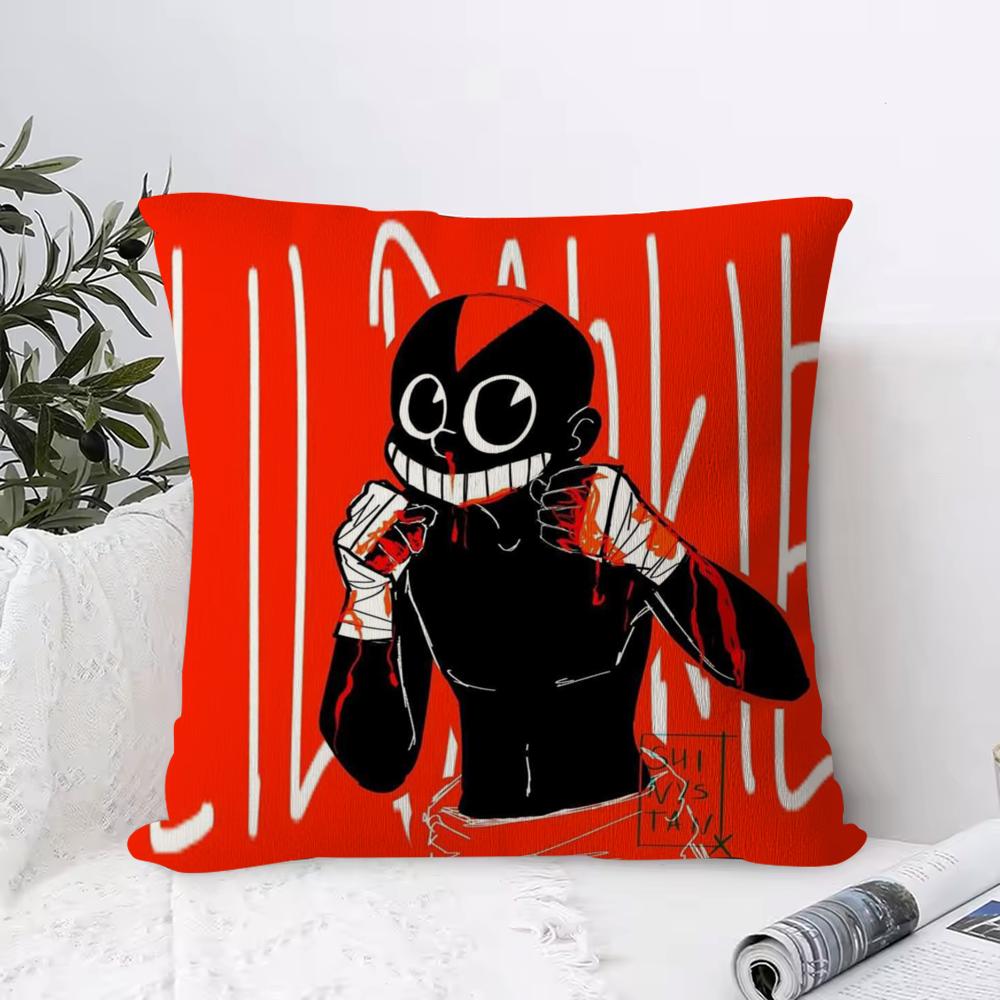 

Lil D-Darkie Rapper Pillow Case Ultra Soft Skin Friendly Fabric Cloud Like Comfort & Concealed Zipper 12x12Inch