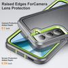 3 IN1 for Samsung Galaxy S22 S23 S24 S25 FE S26 Ultra A17 A16 A15 A56 A36 A26 A54 A14 A53 A13 A06 Heavy Duty Shockproof Case