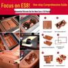 Compatible with 26 Nio ES8 Models: Center Console Armrest Storage Box for Car Interior Accessories.