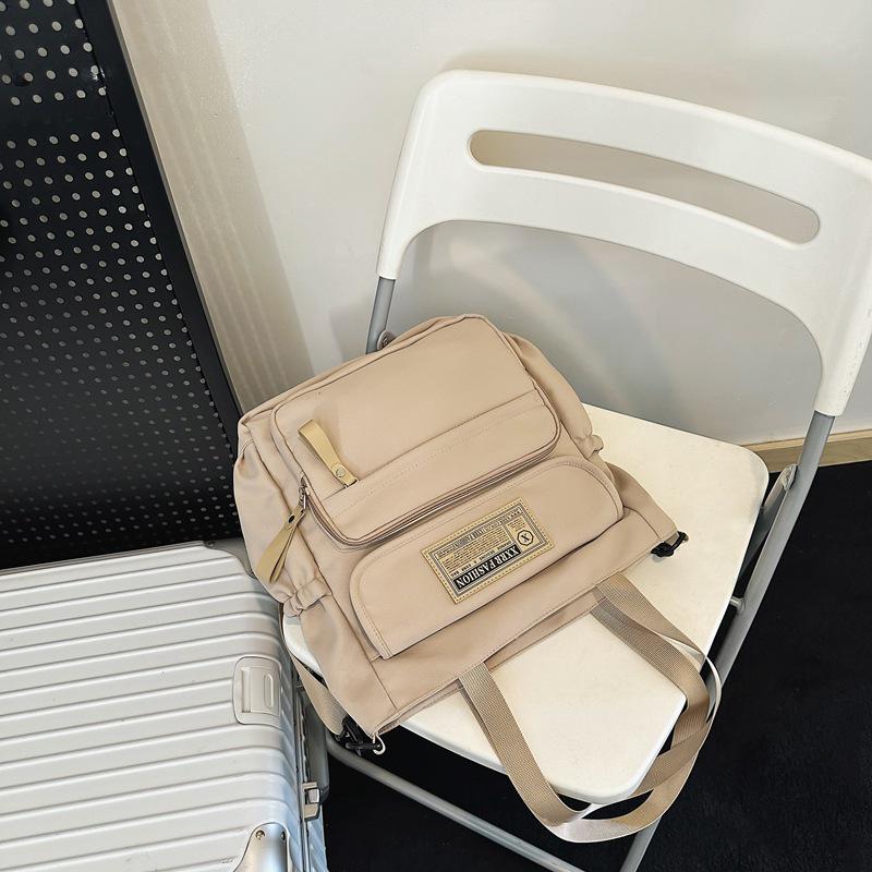 Unisex Large Capacity Messenger Bag - Korean & Japanese Style Student Commuter Shoulder Bag