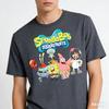 Hot Selling Fashion SpongeBob SquarePants Team Design 3D Printing Breathable Outdoor Sports and Leisure Best Round Neck Tshirt