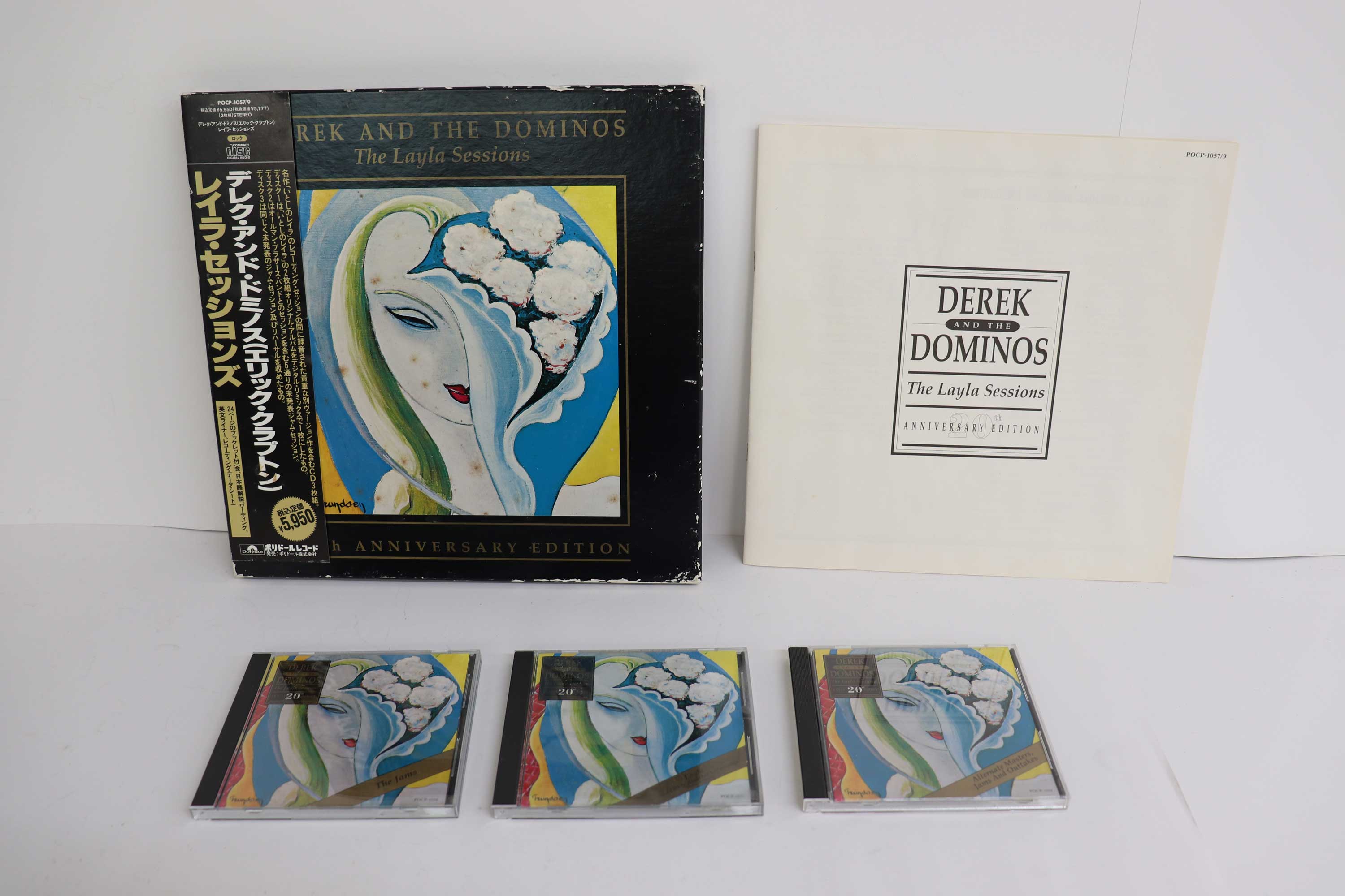 

CD DEREK & DOMINOS - Layla Sessions POCP1057 Polydor 1990 Япония Рок Б/У