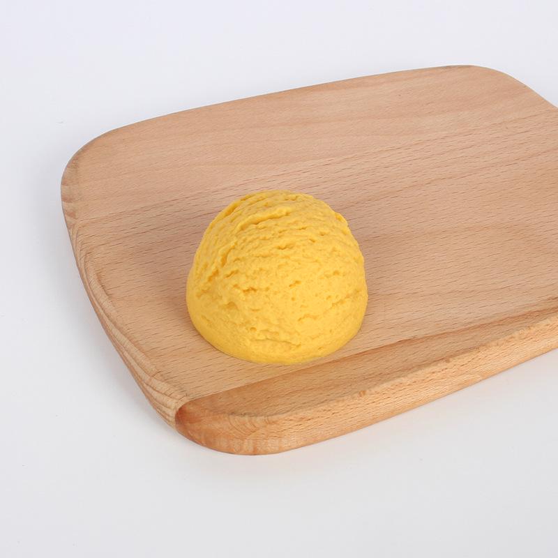 PVC Ice Cream Ball Dessert Prop for Display and Photography