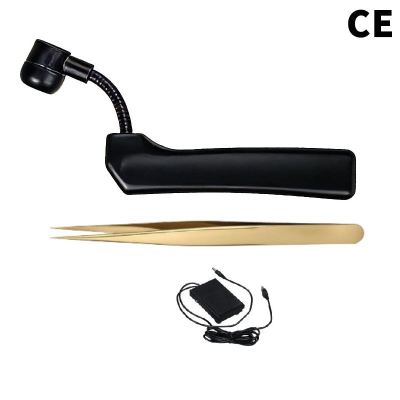 3.5W Uv Lash Tweezer Handheld Uv Glue Fast Curing Light Professional Lash Grafting For Eyelash Extension Nail Beauty Lamp as the picture