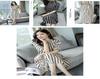 Elegant Women Fashion Summer A Line Stripe Midi Dress In Plus Size For The Stylish You