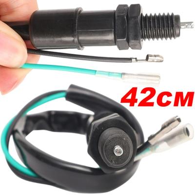 Rear Brake Switch Brake Light Switch Cable Wire 2 Wire Motorcycle Lighting Repair for Scooter Moped Motorbike ATV GO KART Parts
