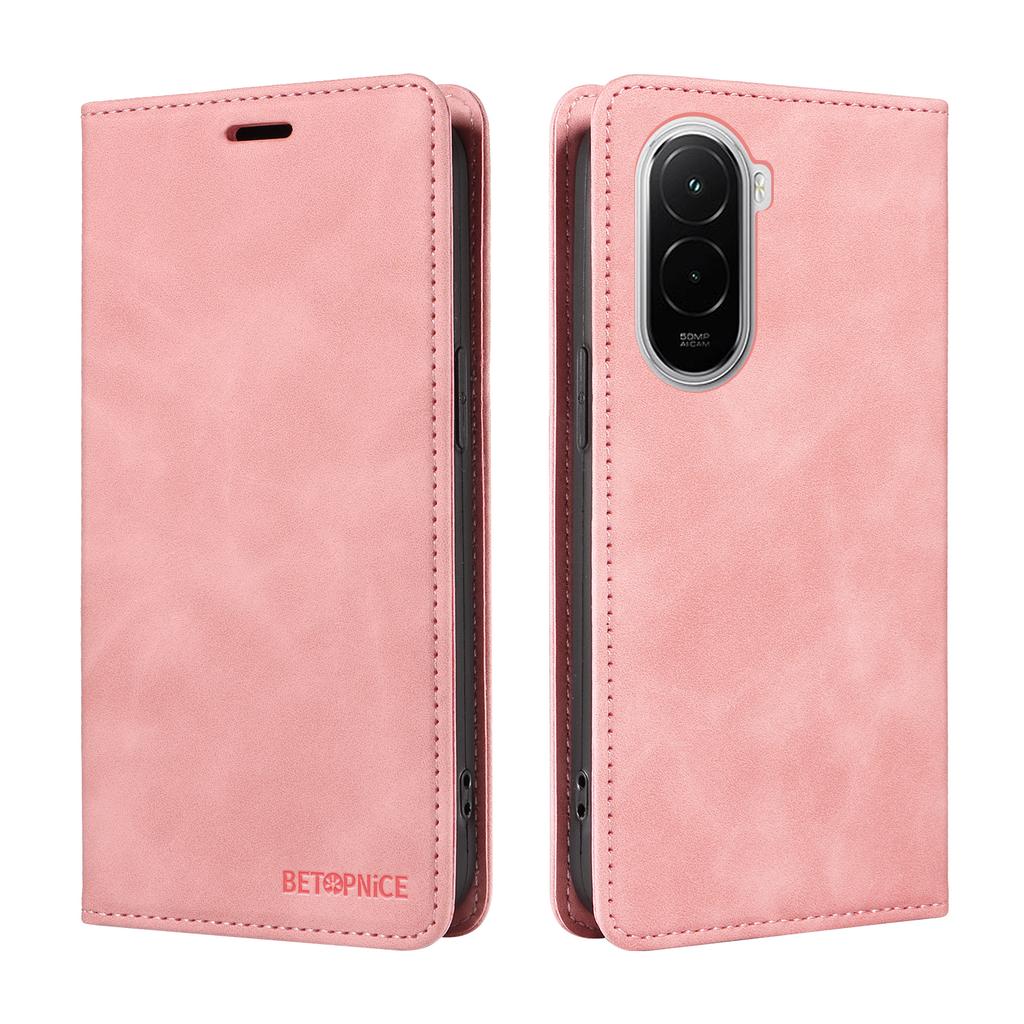 For Xiaomi Poco M7 4G (169mm) Case BETOPNICE Magnetic Closure RFID Blocking Wallet Stand Leather Phone Cover