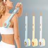 Langer Griff Plus Flüssigbadbürste Push-Pull Flüssigbadbürste Aufhängbar Langer Griff Weiche Borsten Rückenbadbürste