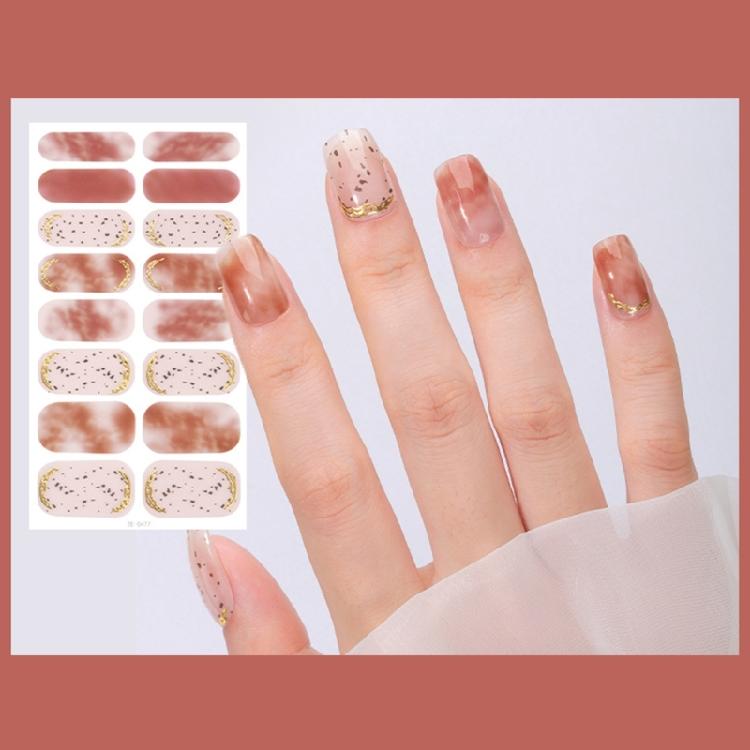 Nail Polish Sticker Nail Strips Nail Polish Art Stickers Wraps Sticker Nails