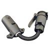 Trailer Conversion Plug Socket 7-pin EU Socket To 7 RV Blade Trailer Adapter Connector Power Conversion for Trailer Accessories