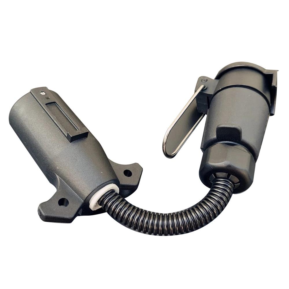 Trailer Conversion Plug Socket 7-pin EU Socket To 7 RV Blade Trailer Adapter Connector Power Conversion for Trailer Accessories