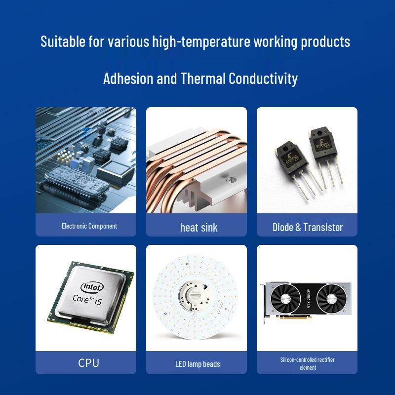 Kaft K5205 High-Temperature Thermally Conductive Silicone Adhesive