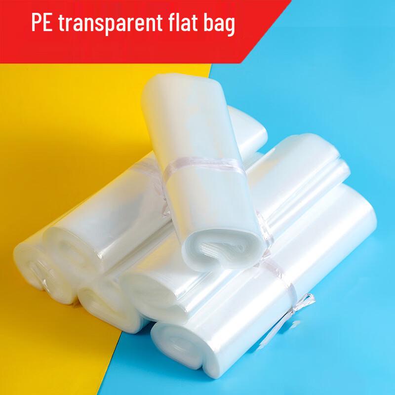 Dinu Transparent PE Flat Bags
