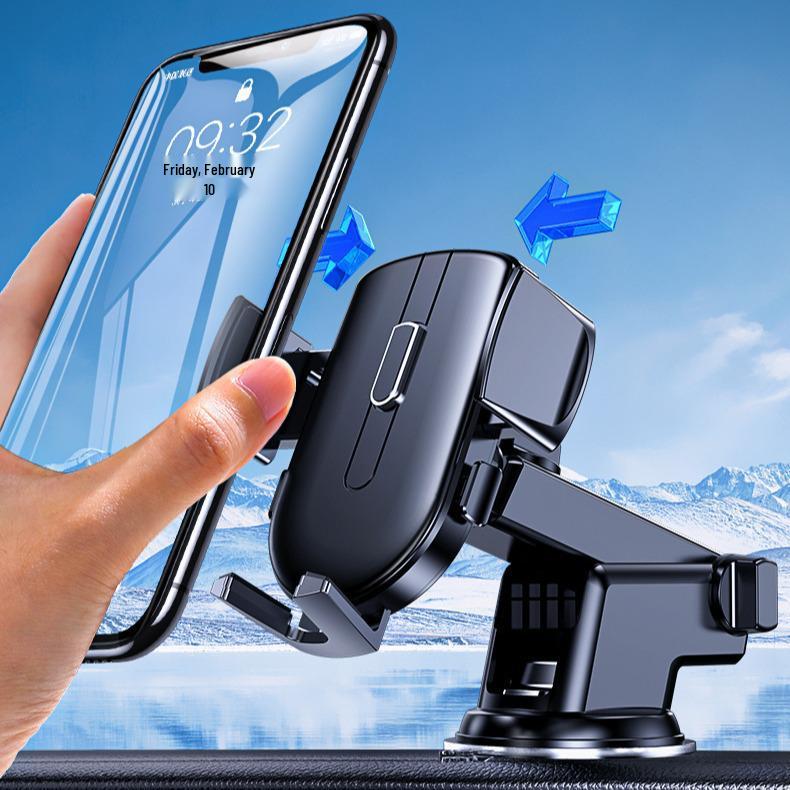 Multifunctional Car Phone Holder with Suction Cup and Air Vent Mount - Third Generation