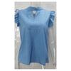 Women Summer Elegant Ruffles Sleeveless Polka Pot Lace Up Tie Bow Blouses Shirts Casual Oversize Sexy Pullover Tunic