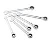 12PCS/Set Multifunctional Wrench Fixed Ratchet Quick Wrench Set Hardware Kit 72 Teeth 180 Degree Rotation