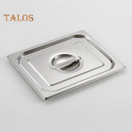 Chafing Dish aus Edelstahl, Speisenwärmer, großes Fassungsvermögen 6,7 l, Warmhaltebehälter mit Deckel für Buffet-Catering, rechteckiger Chafing Dish