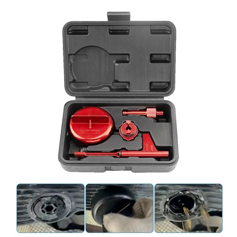 Oil Change Tool Filler Replacement For Transmission Oil Draining Tool Adapter Kit For 725.0 9 Metal Rod